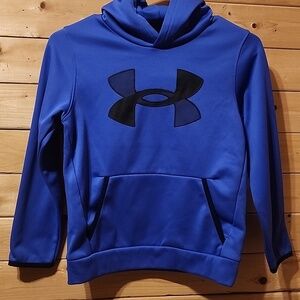 Youth Under Armour Blue Sweatshirt Hoodie Small